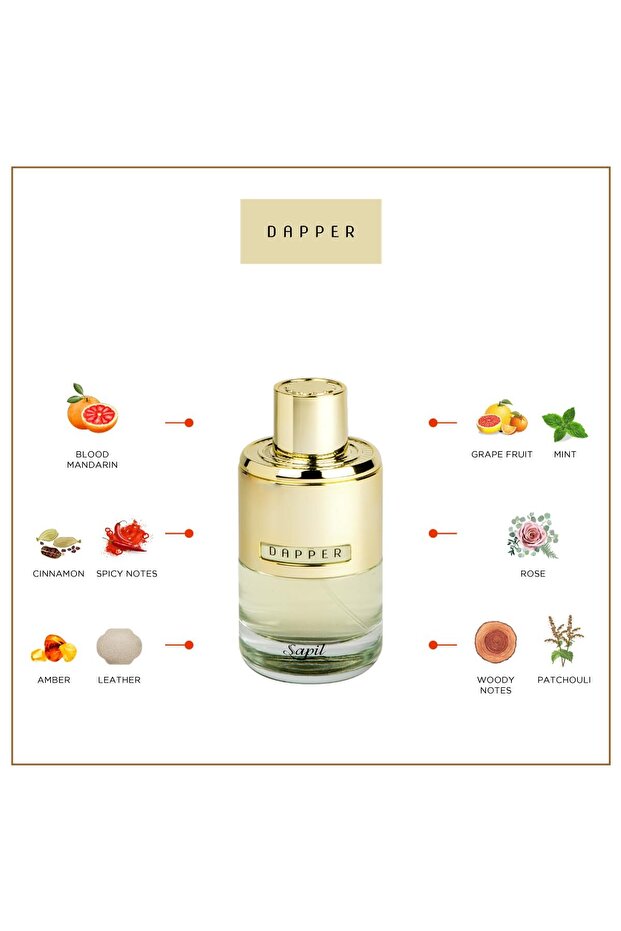 Dapper for Men Eau De Parfum 100ml - 4