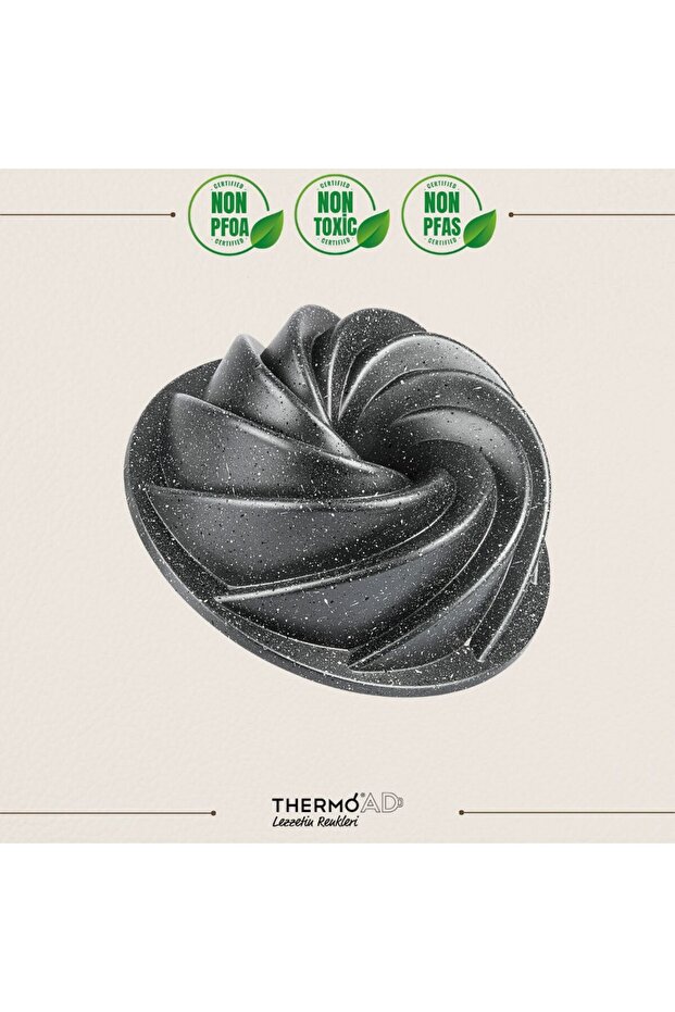 |   قالب كعكة ريشة الرياح |   رمادي |   24 سم - 1