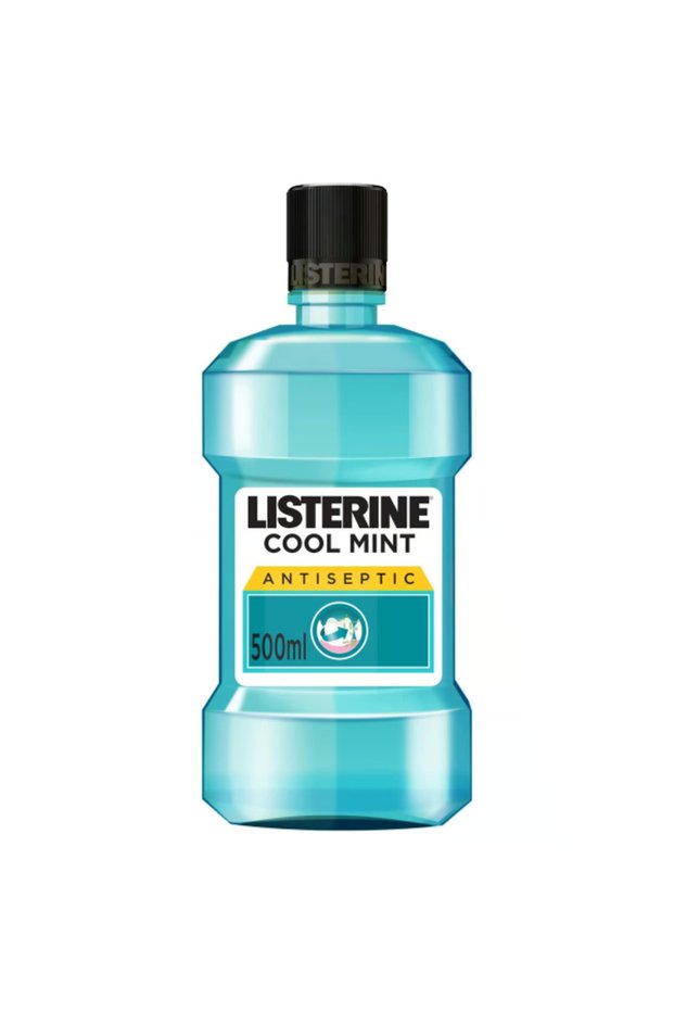 , Cool Mint Daily Mouthwash, Mint Flavour, 500ml