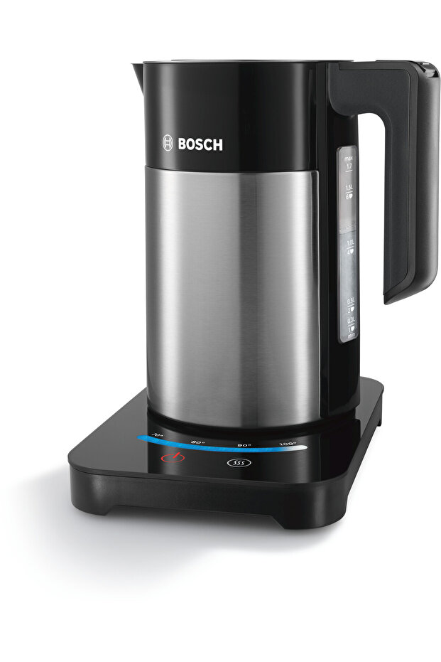 Kettle Sky with Temperature Selector Stainless Steel - Black