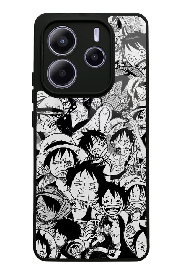 حافظة هاتف لامعة بتصميم قطعة واحدة لهاتف Xiaomi Redmi Note 14 5G