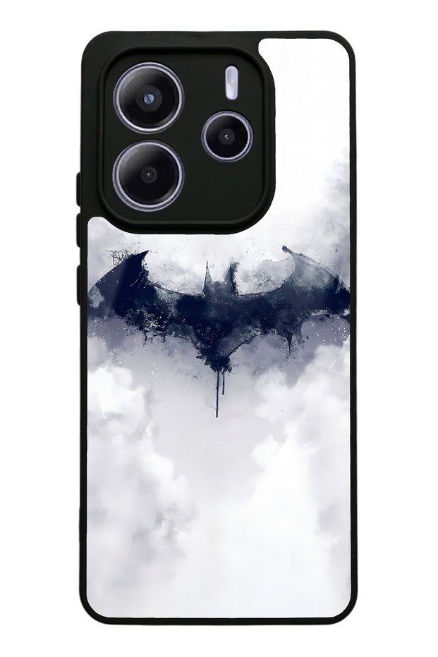 Xiaomi Redmi Note 14 4g White Batman Design Glossy Phone Case
