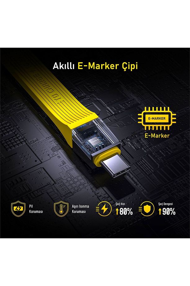 The Future 4-in-1 Type-c To Type-c 240w 40gbps Pd3.1 Usb4 8k Süper Hızlı Şarj-data Kablo Seti - 6