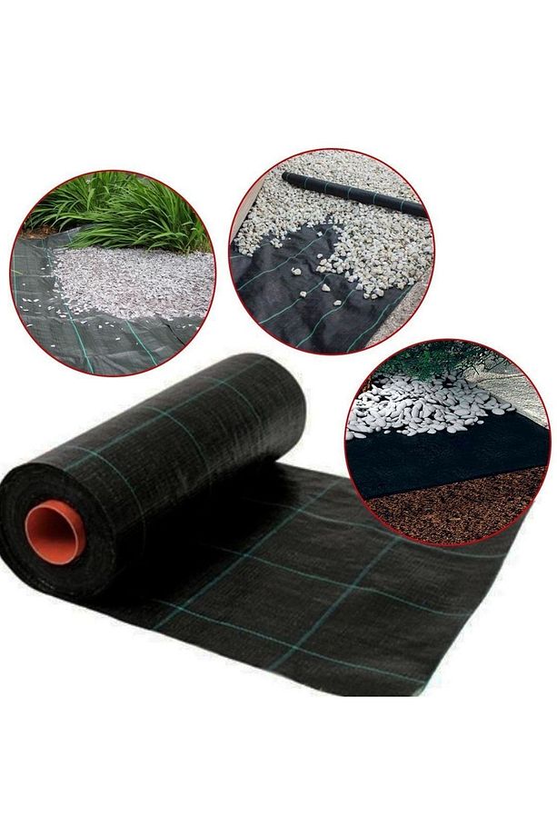 1x10 Metre Sulzer Kumaş Sera Taban Örtüsü Jüt Blueberry Peyzaj Uygulama Örtüsü Mulch Naylonu Çilek M - 2