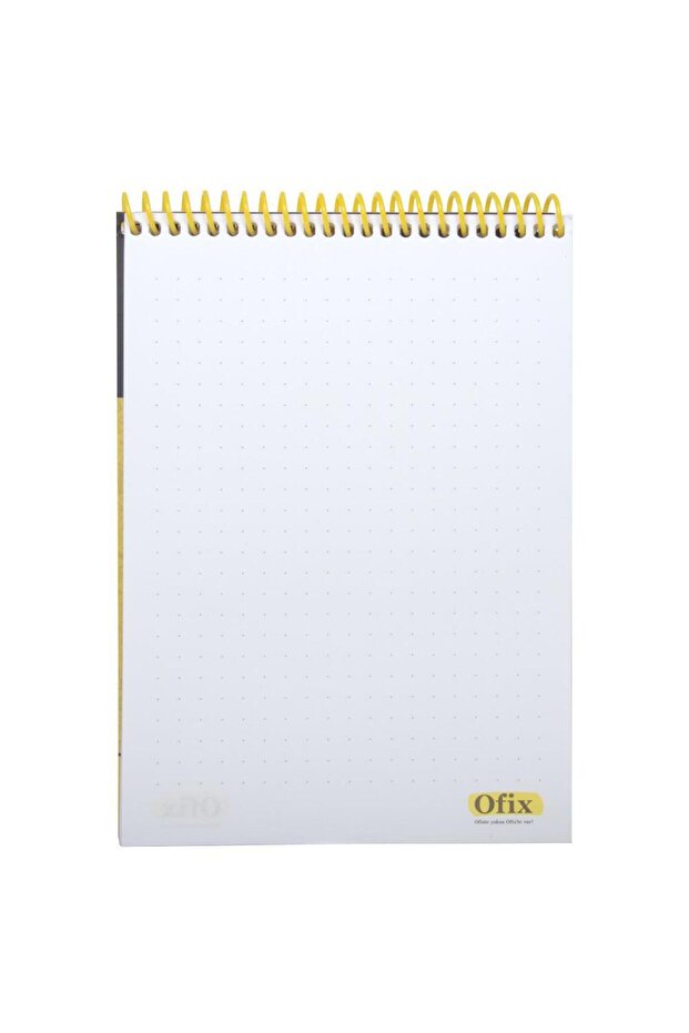 Custom Printed Dotted Spiral Notebook A5 80 G/M² 80 Sheets - 3