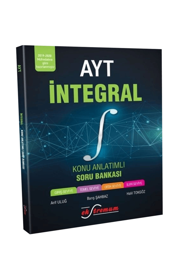 Ekstremum AYT İntegral Konu Anlatımlı Soru Bankası - 1
