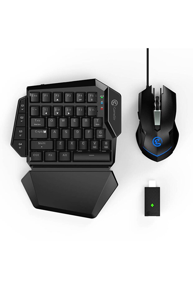VX AimSwitch Gaming Keypad and Mouse Combo – Wireless/Wired, RGB, Mechanical Keys, Black
