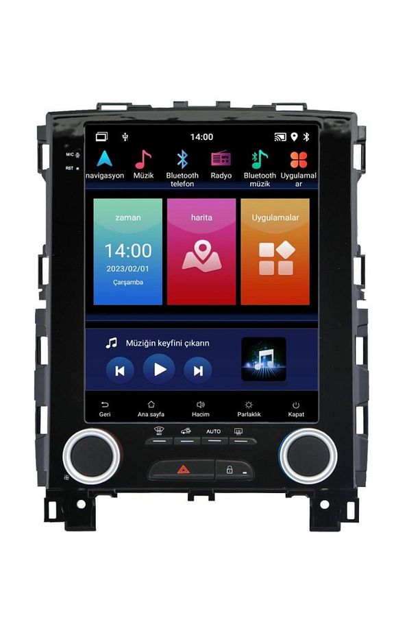 Renault Megane 4 Android Multimedya Sistemi (2016-2024) cadence 4/64 tesla - 2