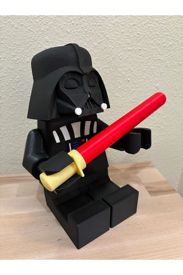 Darth vader brick peçetelik havlu kağıtlık mutfak eşyası yıldız savaşları darth vader peçeteliği - 1