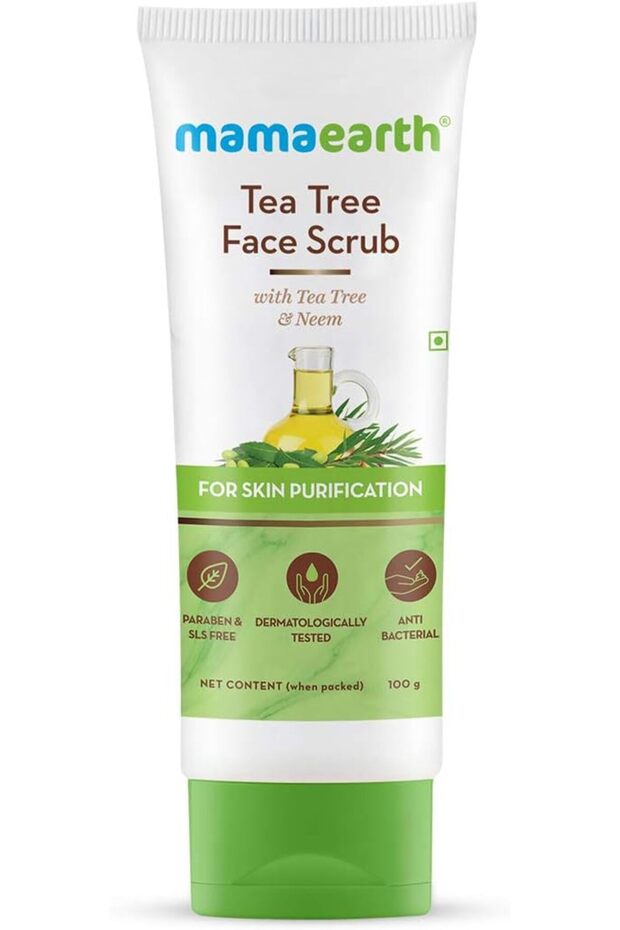 Mamaearth-Tea Tree Face Scrub,100G