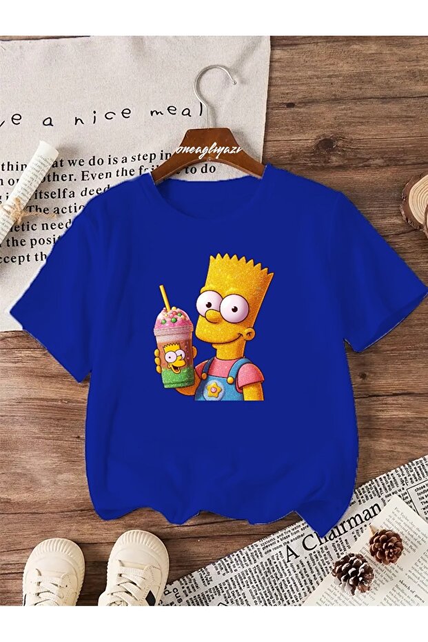 Bart Sb Printed Children's Oversize T-Shirt