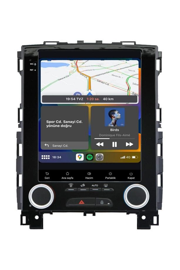Renault Megane 4 Android Multimedya Sistemi (2016-2024) cadence 4/64 tesla - 1