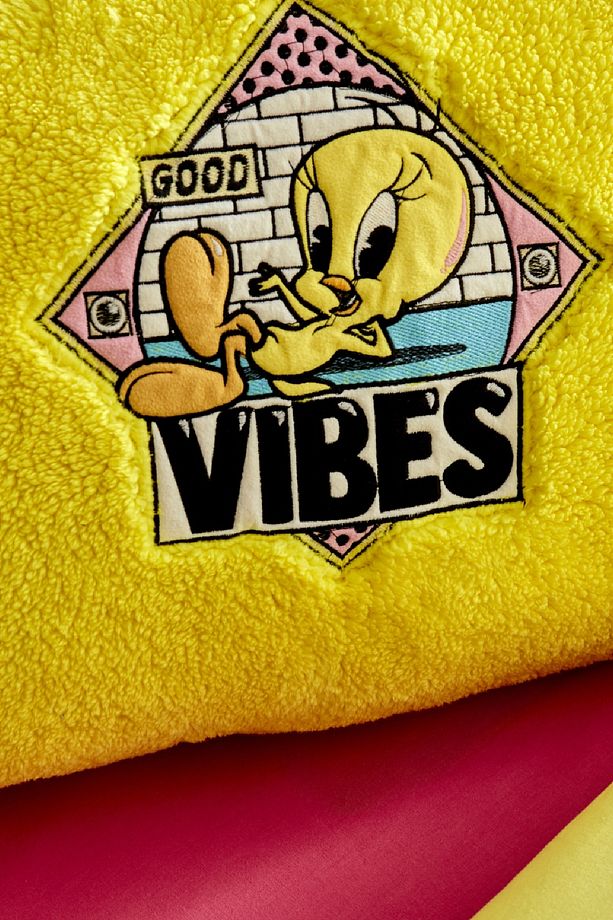 Looney Tunes Tweety Bird Tek Kişilik Comfort Set Sarı - 5