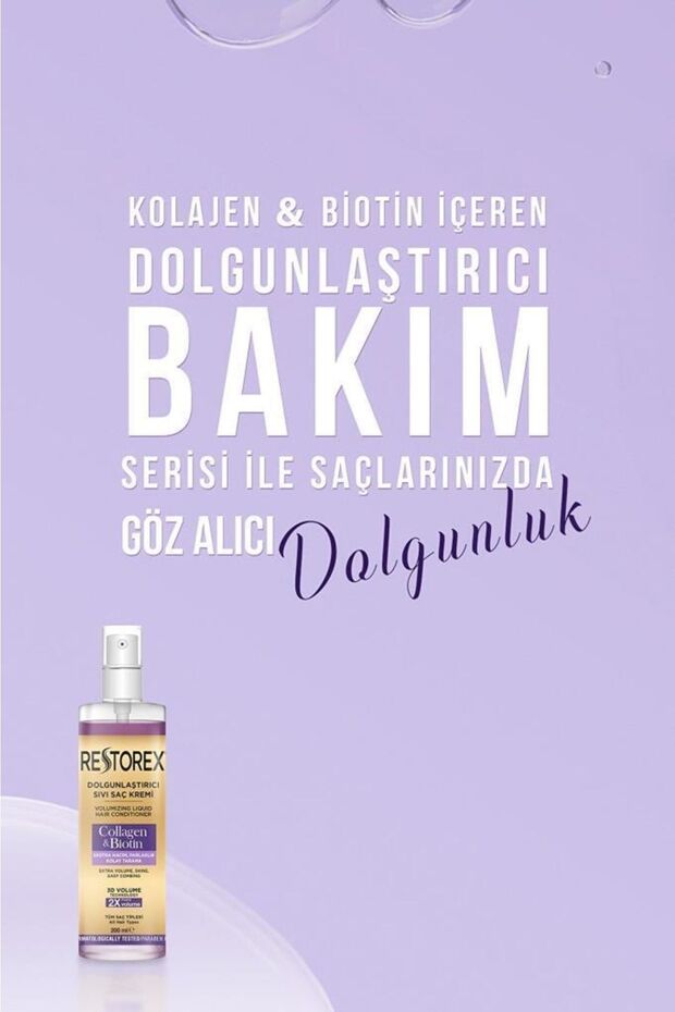 Plumping Liquid Conditioner Collagen & Biotin 200 ml - 3