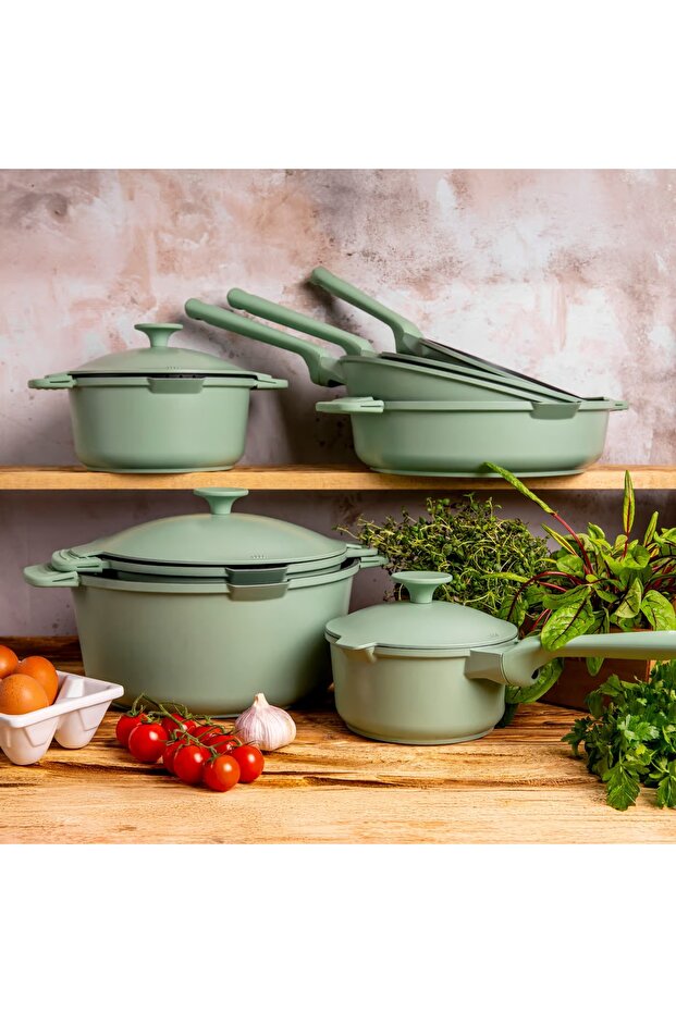 Universal frying pan 28cm, Qualum Basic coating, Fern - 7