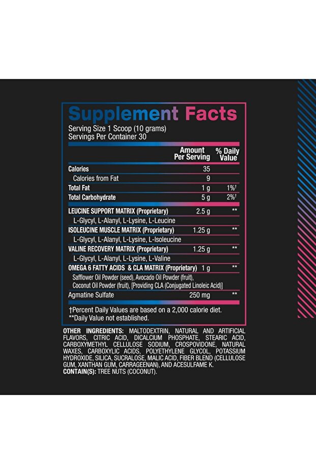 BEST BCAA 30SERV BLU RASPBERRY 300G - 7