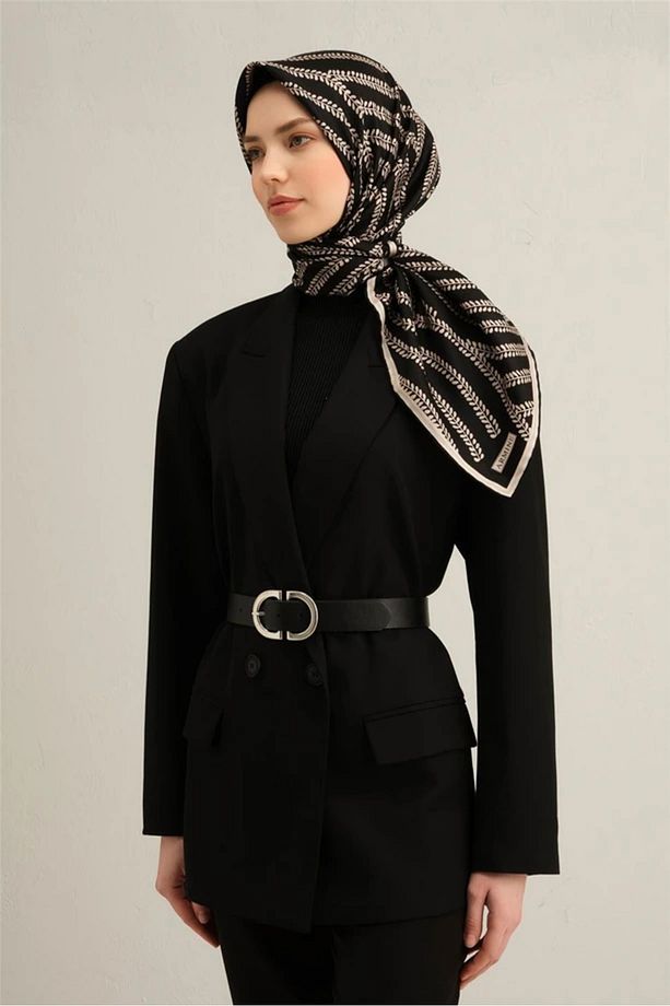 57 Twill Ipek Eşarp 9351d - 2