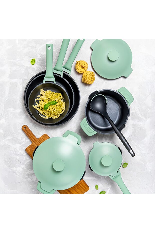 Universal frying pan 28cm, Qualum Basic coating, Fern - 6