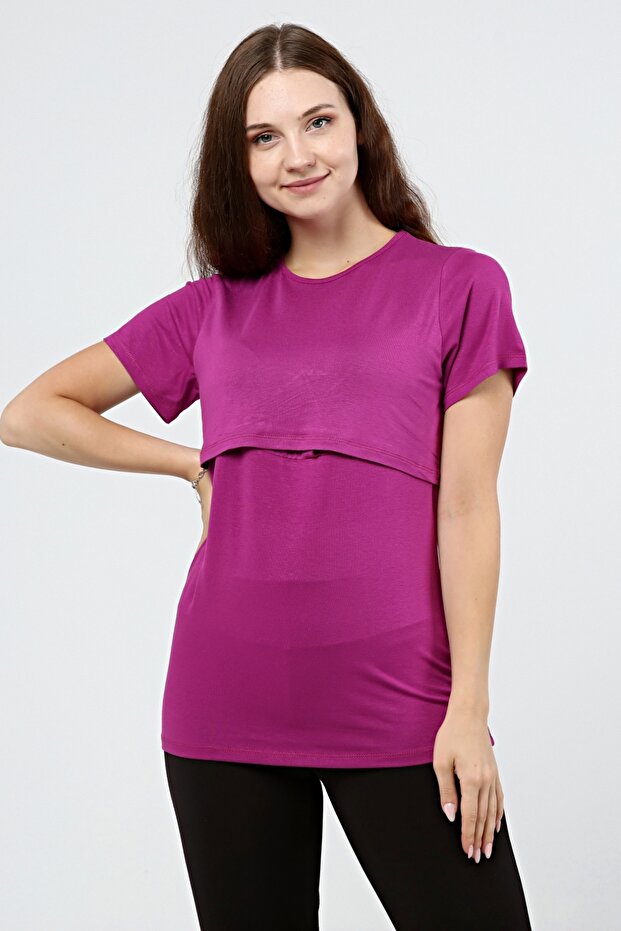 Pregnant Maternity Breastfeeding T-Shirt