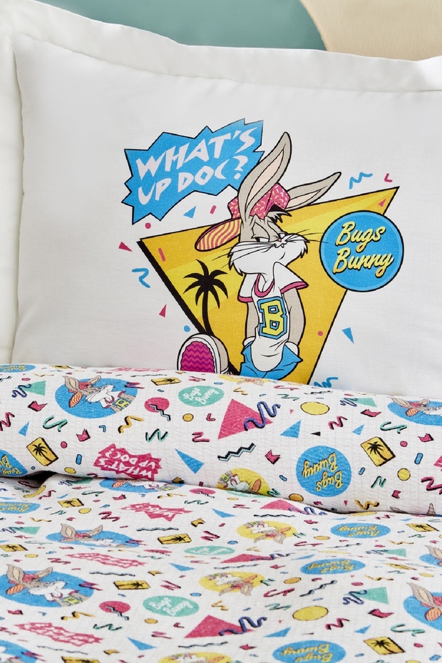 Karaca Home Looney Tunes Summer Vibes Tek Kişilik Pike Takımı - 8