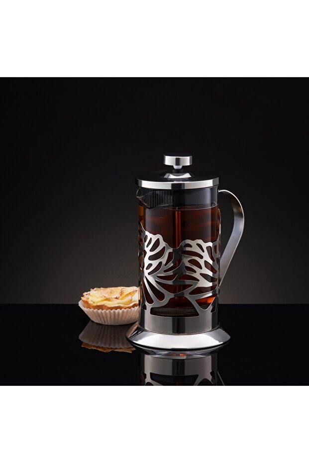 Tea or coffee infuser filter 600ml, leaf pattern, Larissa - 2