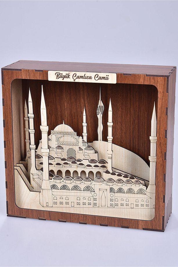 Demonte Çamlıca Camii Maketi – Istanbul’un En Büyük Camisi | Eğitici Ve Dekoratif Set - 1