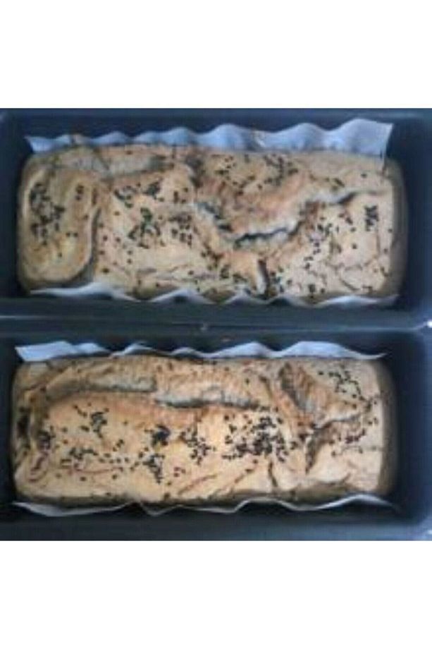 Glutensiz Karabuğday Ekmeği %100 Greçka Sütlü Ekşi Mayalı Ayçiçekli Çörekotlu Ekmek 1000gr - 1