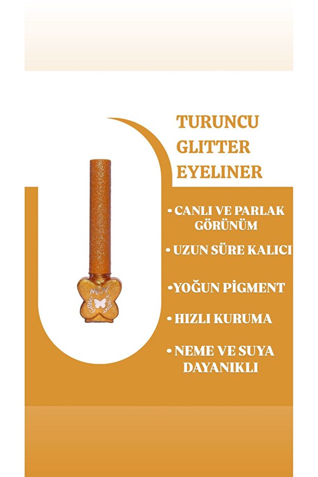 Glitter Eyeliner DORE– Işıltılı ve Uzun Süre Kalıcı Göz Makyajı - 1