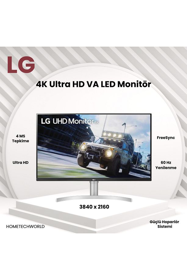 31.5" 4 MS 60 Hz FreeSync 4K Ultra HD VA LED Monitör - 1
