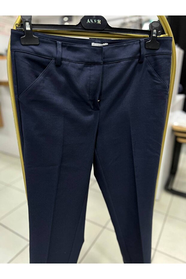 Lacivert Pantolon - 1