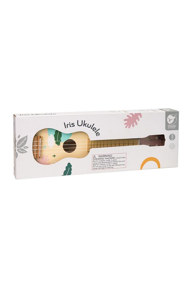 Ahşap Iris Ukelele - Pembe - 2