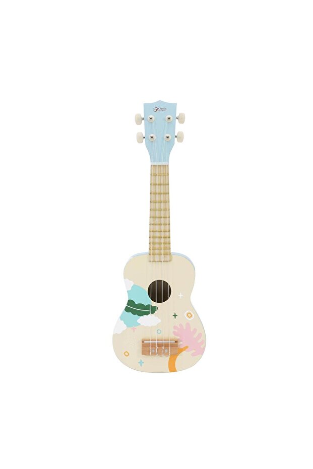 Ahşap Iris Ukelele - Mavi - 2