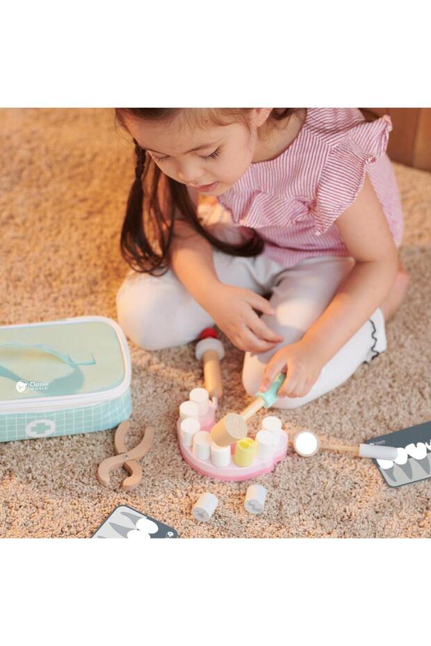 Ahşap Dişçi Seti - 4