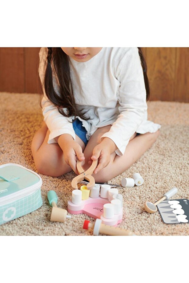 Ahşap Dişçi Seti - 6