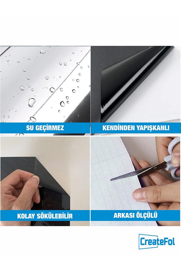 Yapışkanlı Folyo Mutfak Dolap Ve Mobilya Kaplama Folyosu 61x100 2 adet ve üzeri tek - 5