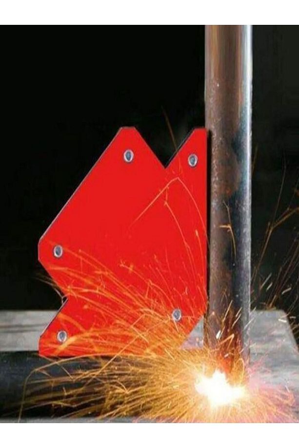Mıknatıslı Manyetik Gönye Kaynak Tutucu 6'lı Set Kaynak Gönyesi - 7