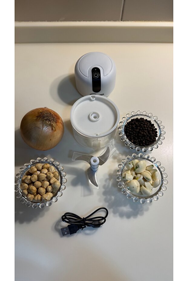 Şarjlı Mini mutfak Aparatı - 4