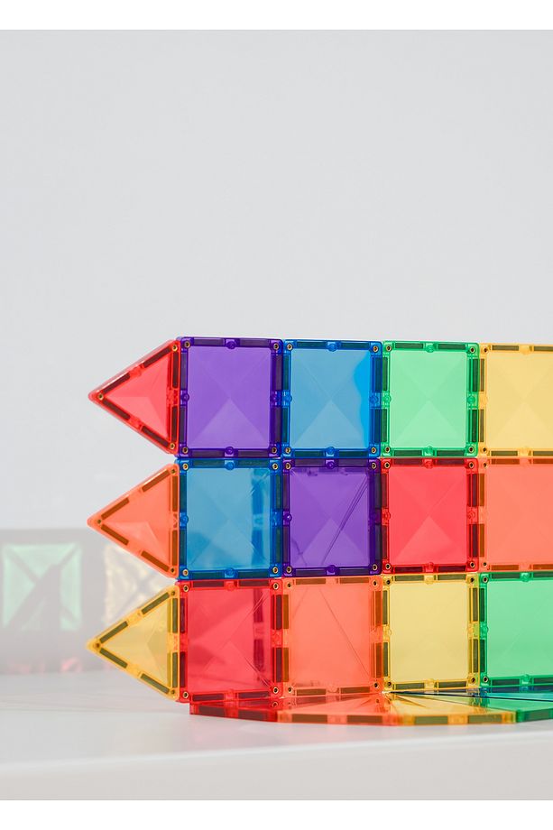 Rainbow Manyetik Bloklar 24 Parça Mini Yapı Oyuncağı - 5