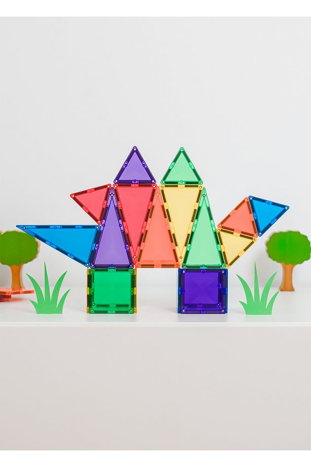 Rainbow Manyetik Bloklar 24 Parça Mini Yapı Oyuncağı - 4