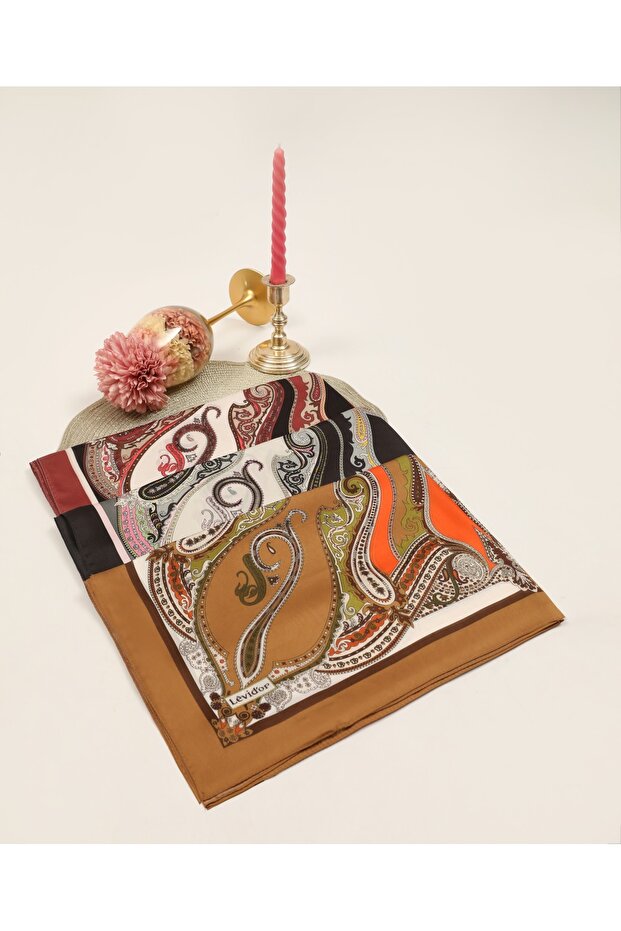 Hint İpeği Şal - 3