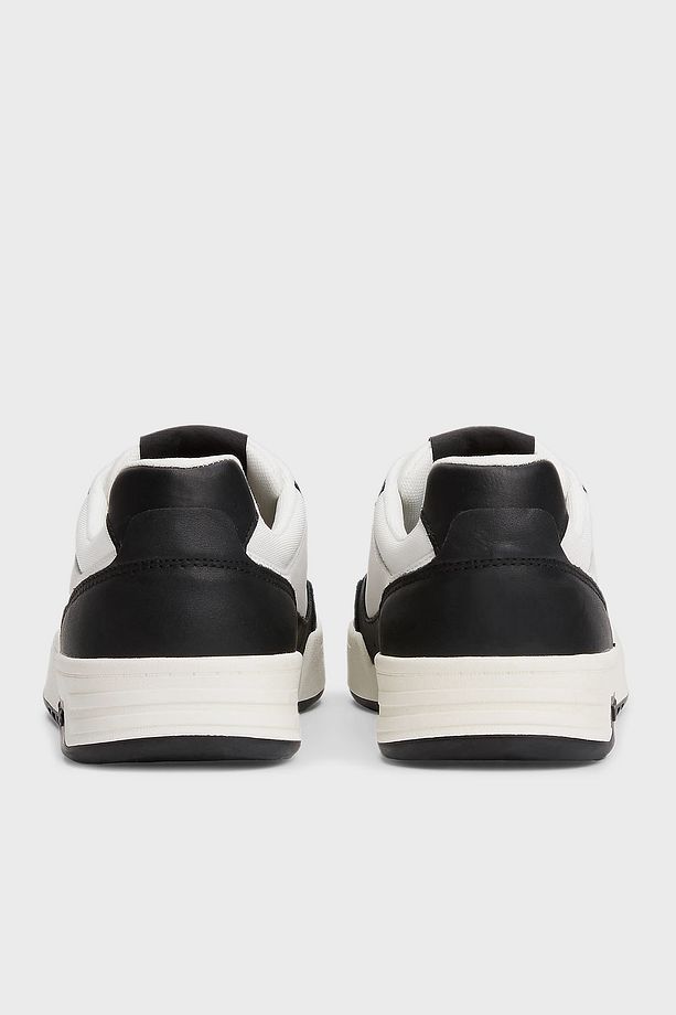 Deri Logolu Sneaker Ayakkabı Erkek AYAKKABI EM0EM01443 YBL - 6