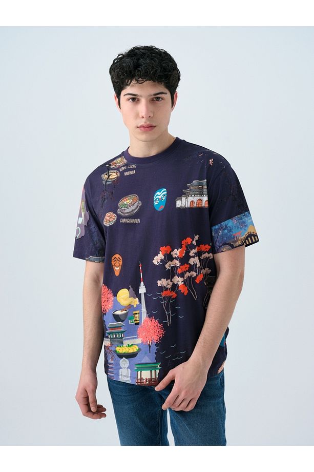 Loose Fit Erkek Tshirt K.kol - 1