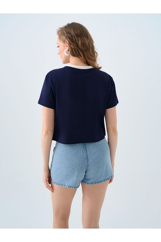 Regular Long Crop Kadın Tshirt K.kol - 3