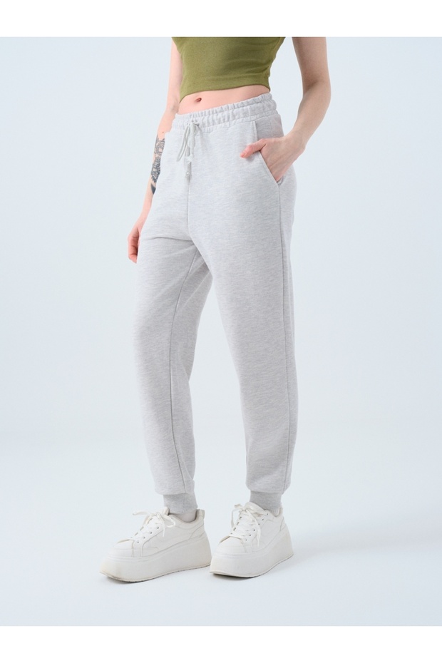 Jogger Fit Kadın Eşofman Altı - 4