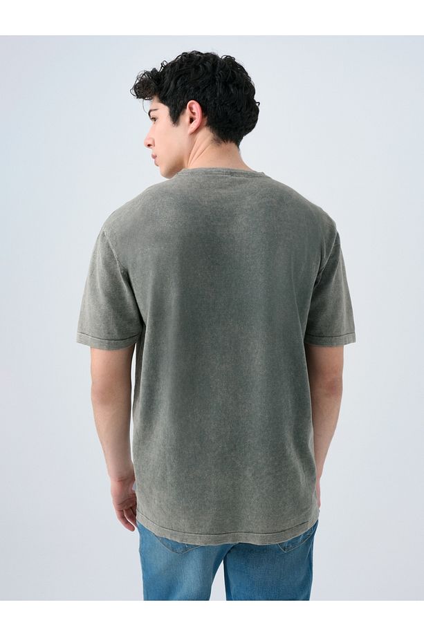 Regular Fit Erkek Tshirt K.kol - 3