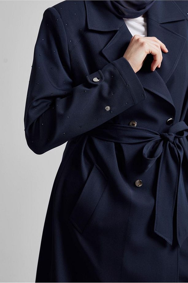 KUŞAKLI TRENÇKOT 10950 - 5