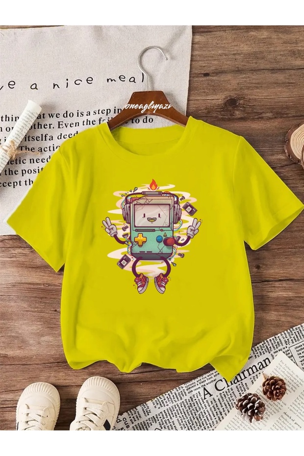 Bmo Printed Children's Oversize T-Shirt