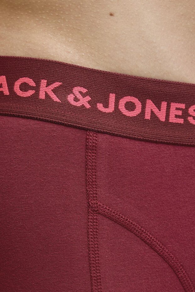 JACZANE SOLID TRUNKS 3 PACK - 5