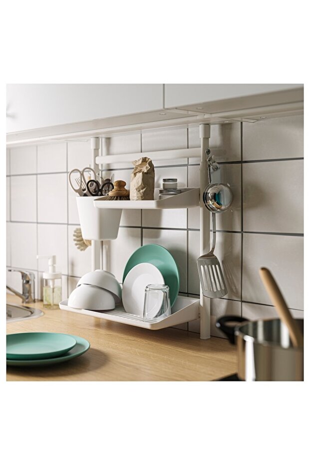 حاوية ايكيا NEW SUNNERSTA، بيضاء، - 3