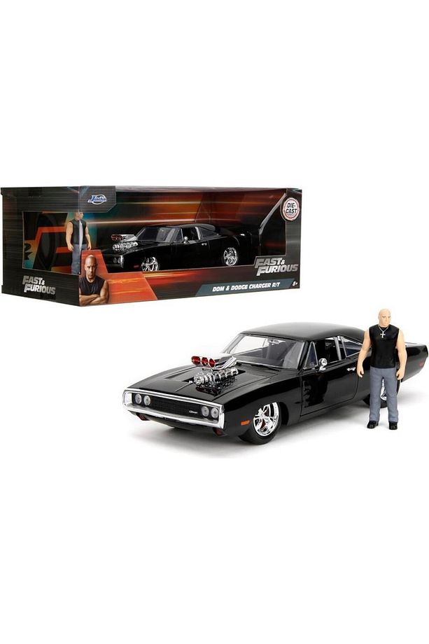 Fast And Furious Dom And Dodge Charger R/t 1/24 Model Araba - 3